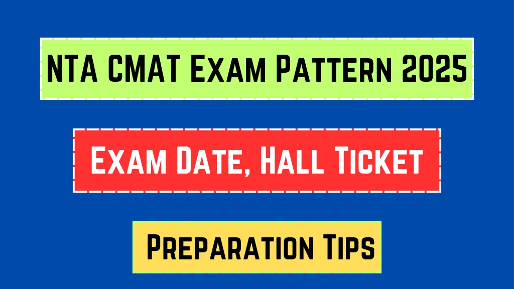 NTA CMAT Exam Pattern 2025