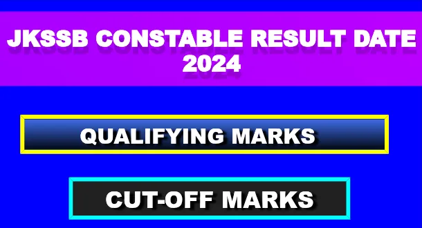 JKSSB Constable Result Date 2024